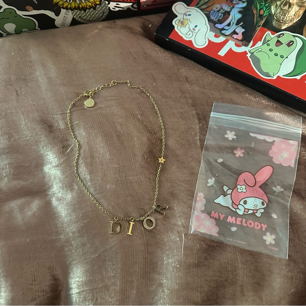 Gold Dior Dio(r)evolution Necklace